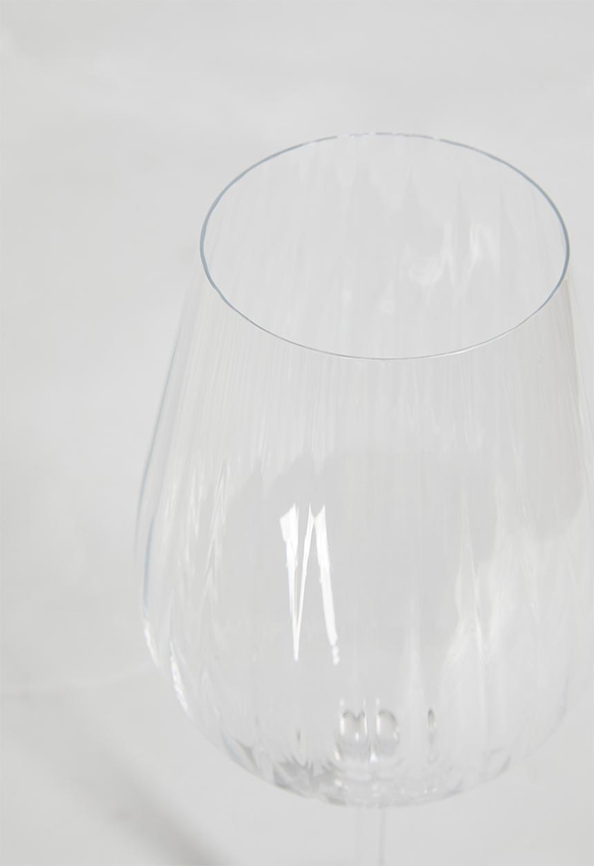 Excellent Houseware - Crystaline wine glass set of 4 - Clear