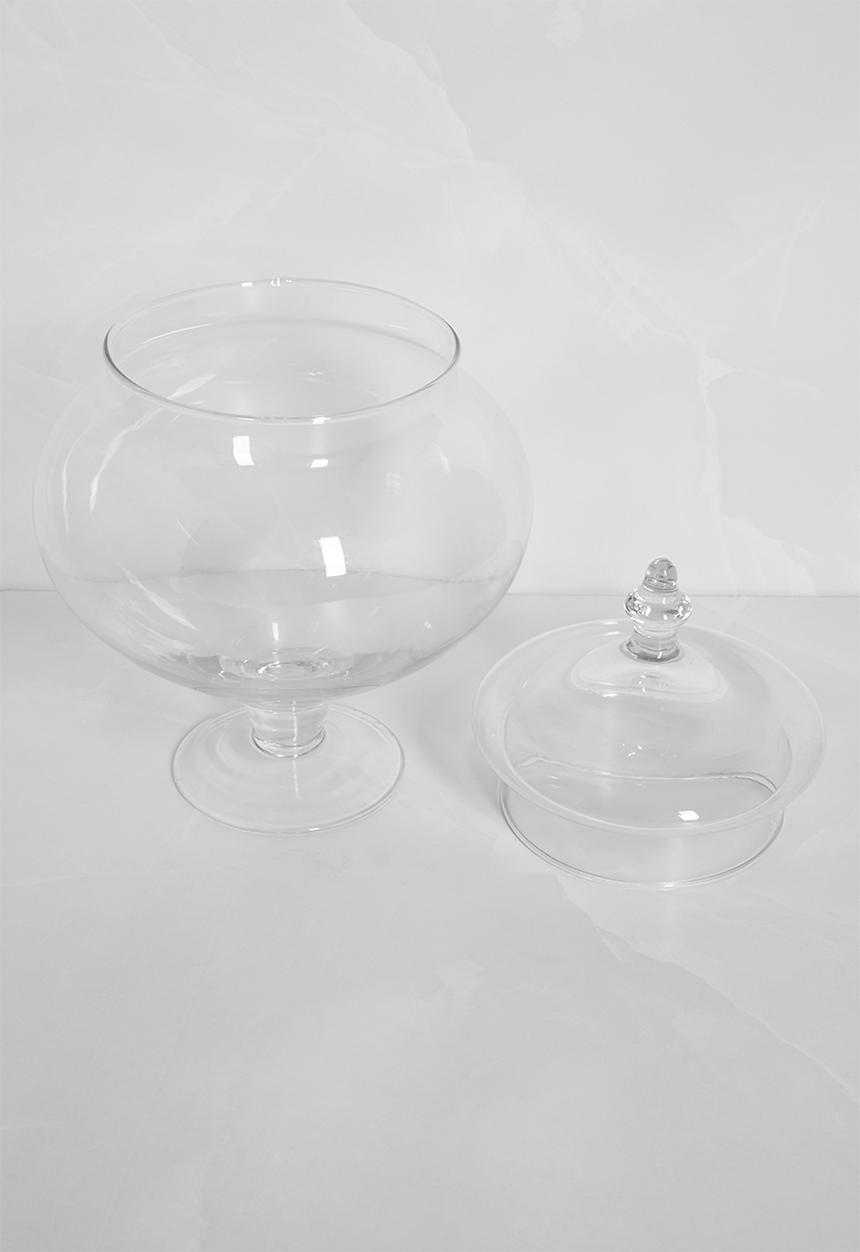 Excellent Houseware - Plump sweety jar - clear