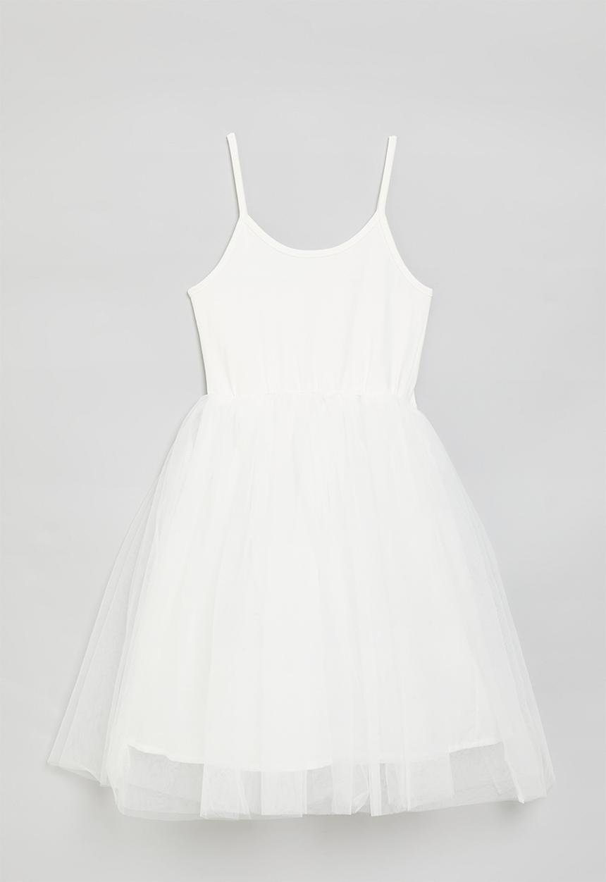 Pop Candy - Cami tulle dress - white
