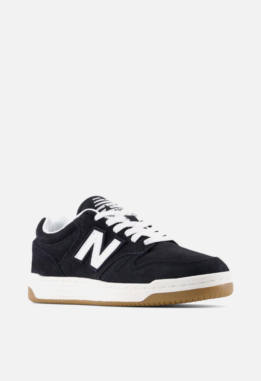 New Balance  - Kids 480 grade school - white/black