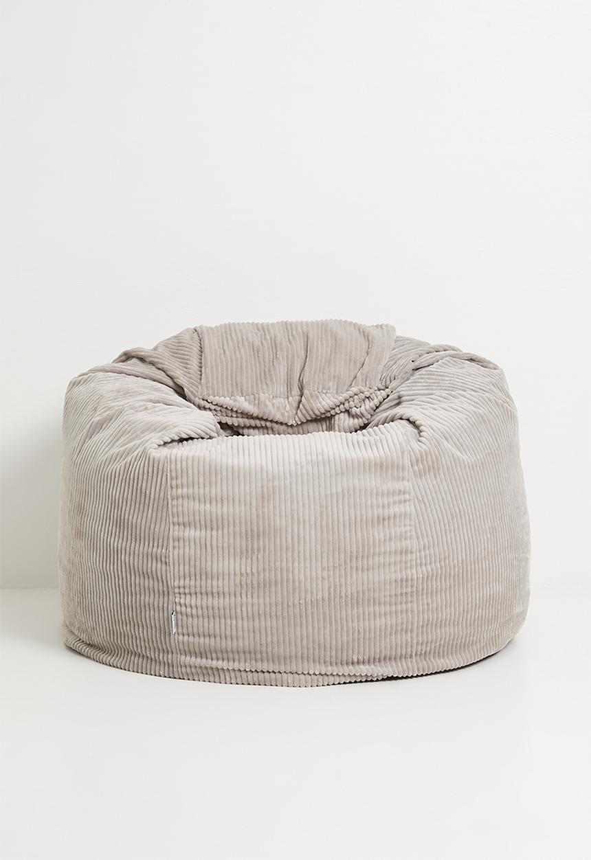Sixth Floor - Bella large bean bag - silver