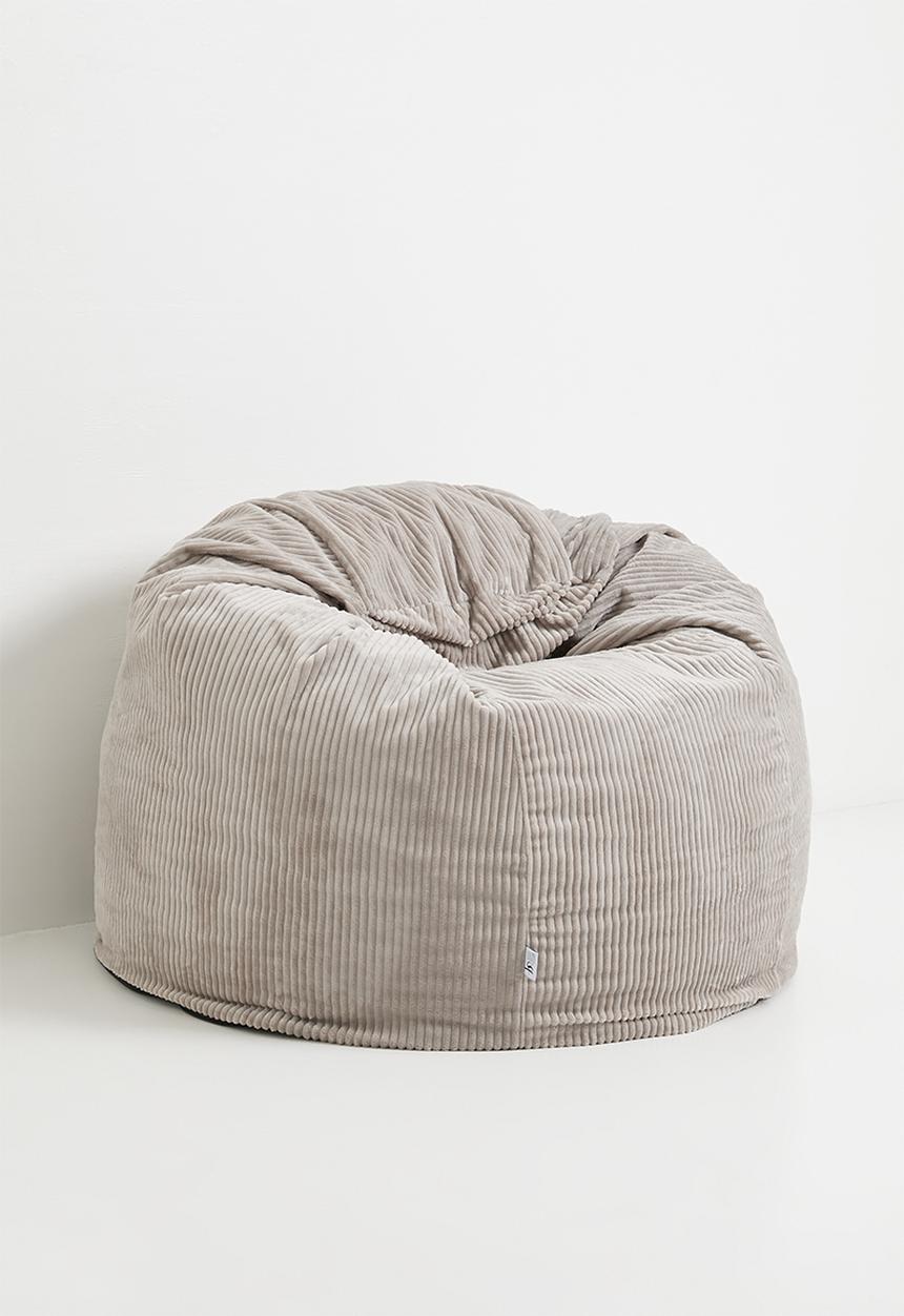 Sixth Floor - Bella large bean bag - silver