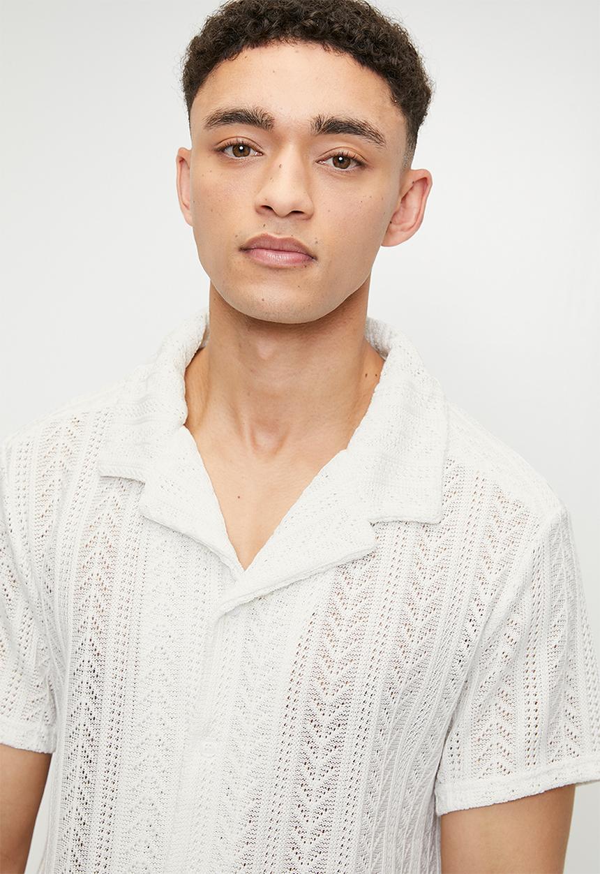 Brave Soul - Shirts - Off White