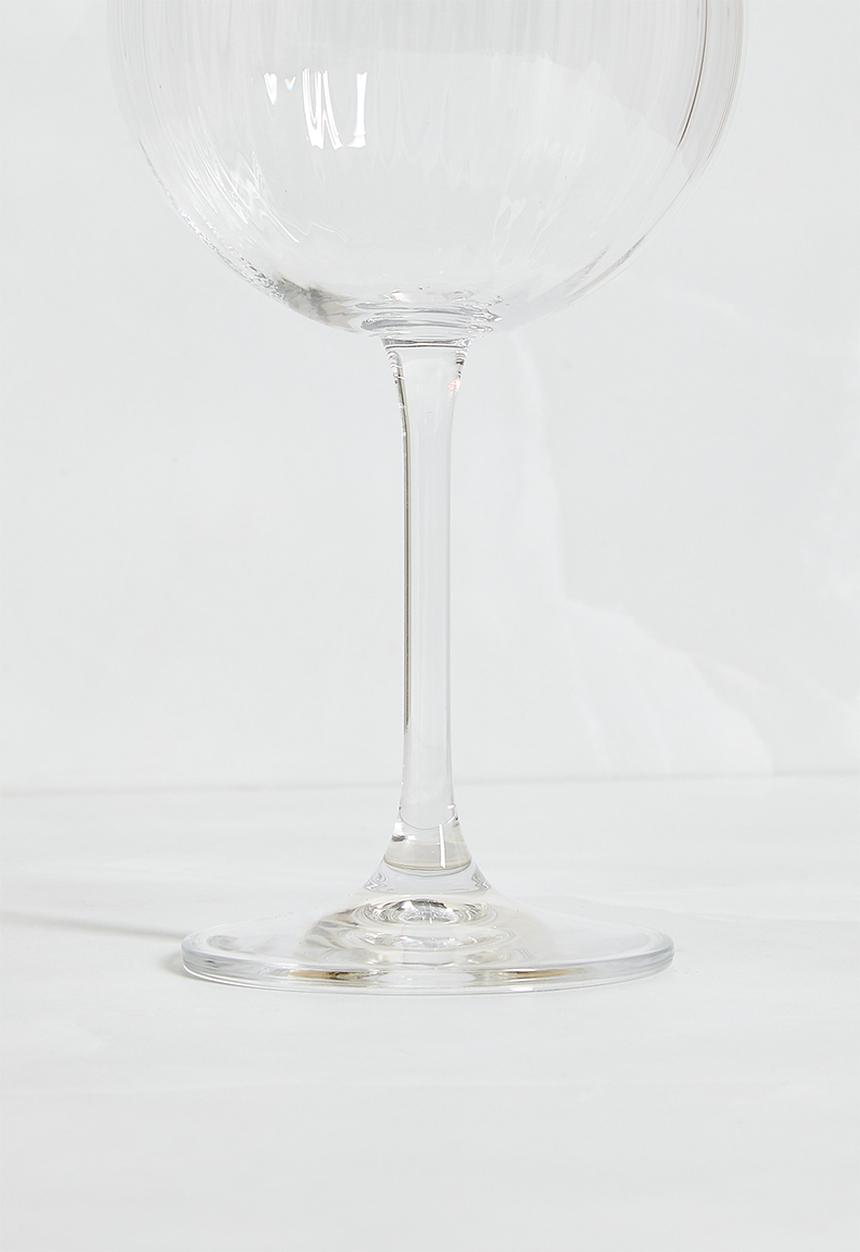 Excellent Houseware - Crystaline gin glass set of 4 - Clear