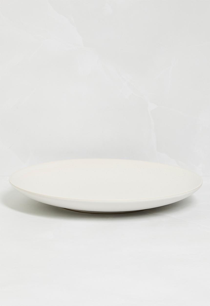 Excellent Houseware - Billy dinner plate set of 4 - white