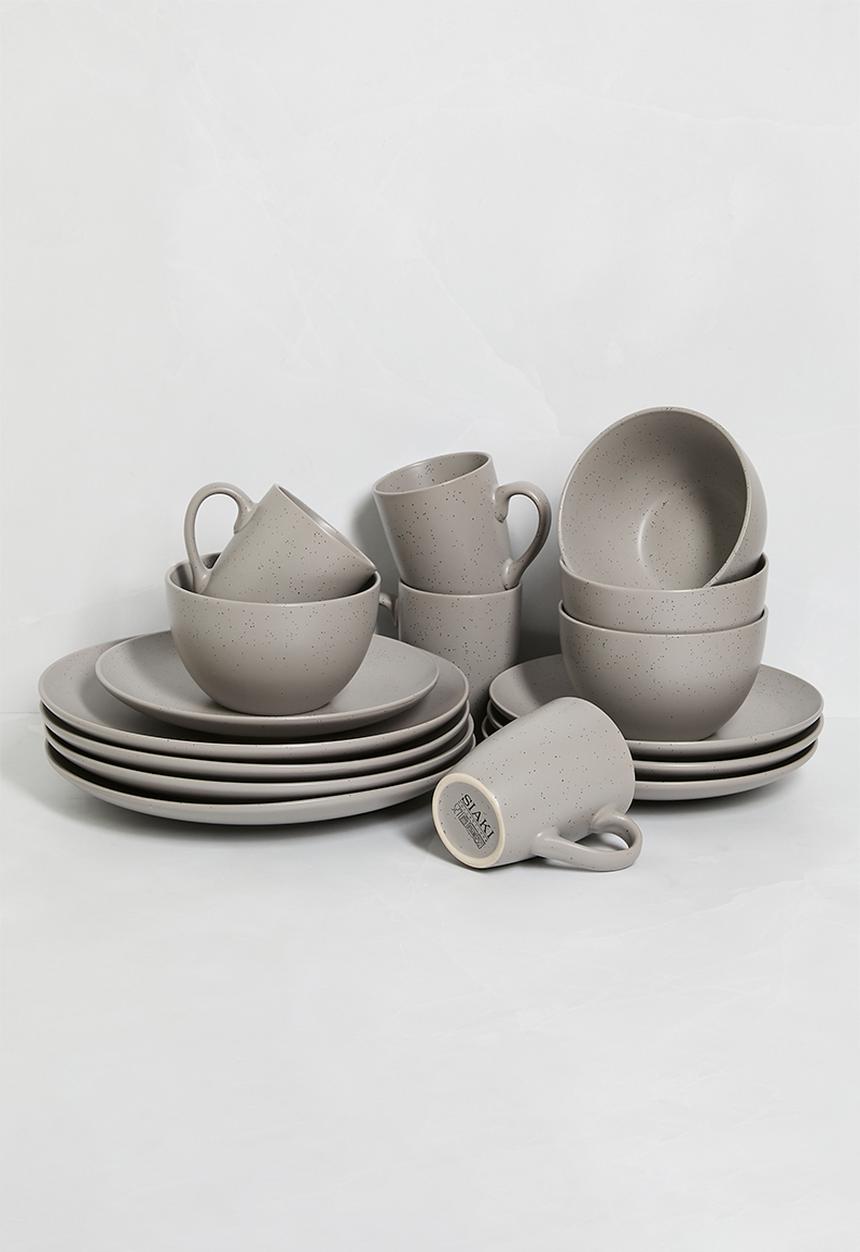 Excellent Houseware - Billy bowl set of 4 - grey