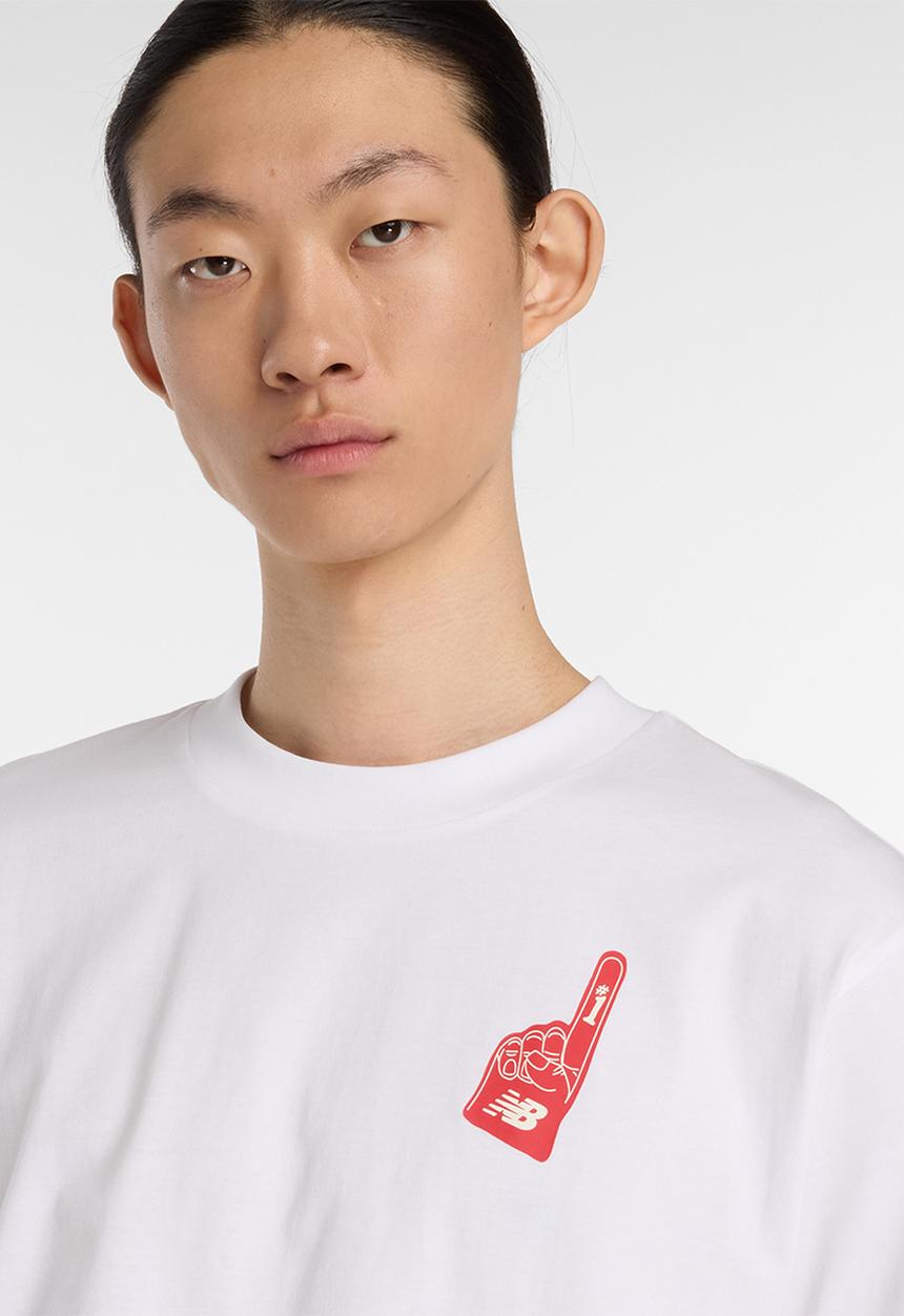 New Balance  - New Balance Stadium Tee - White