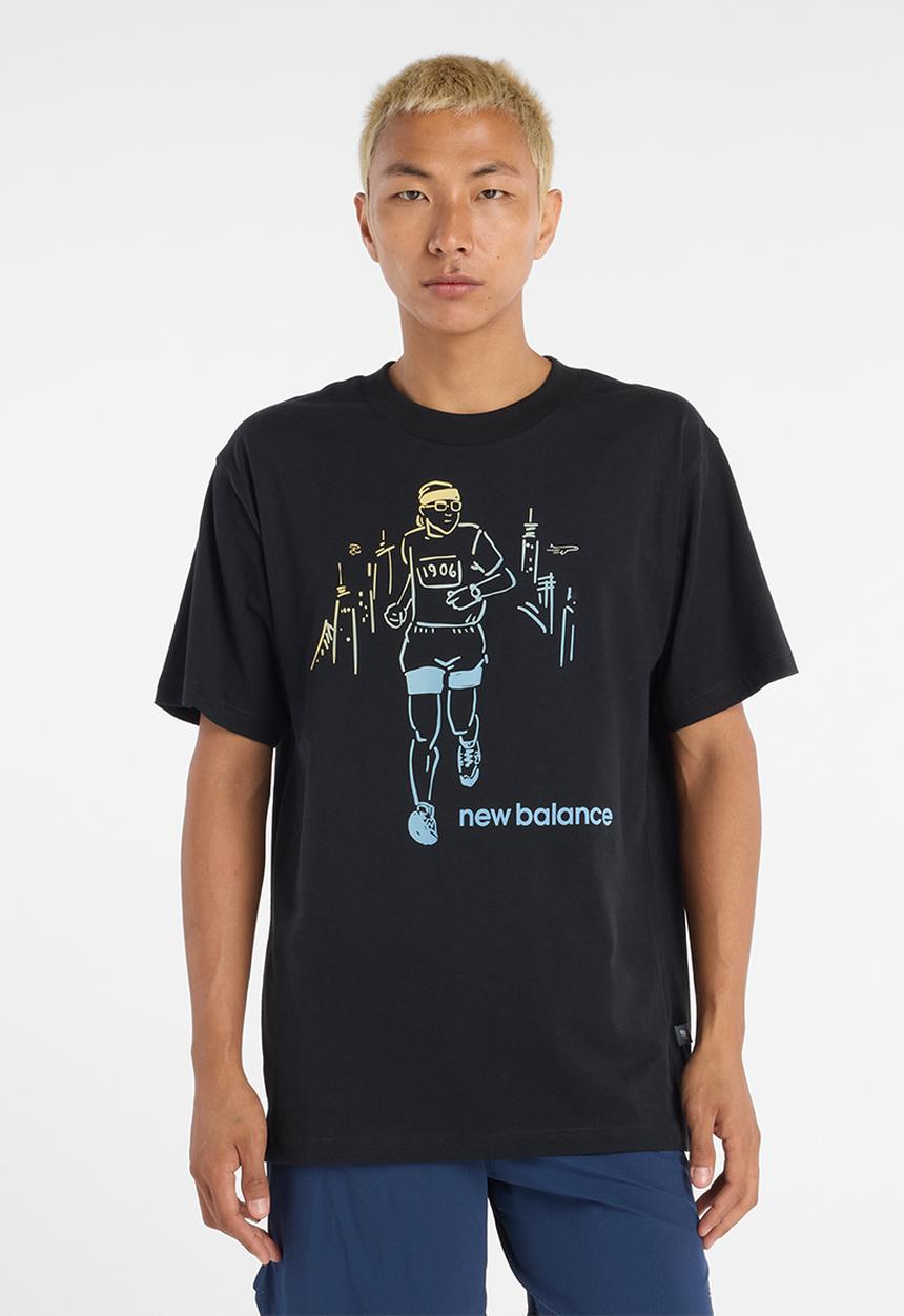 New Balance  - New Balance Before & After Tee - Black