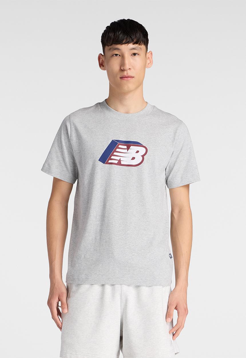 New Balance  - NB Sport Cubed Tee - Athletic Grey