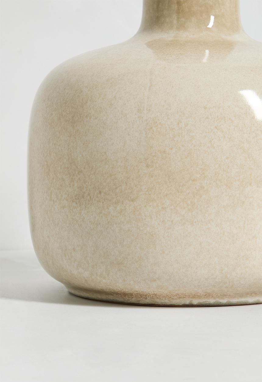 H&S - Ceramic Vase - Beige