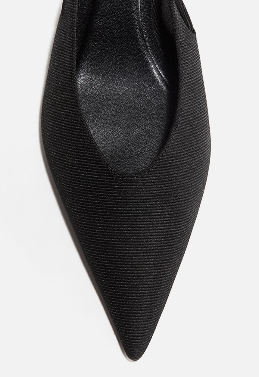 H&M - Pointed slingbacks - black