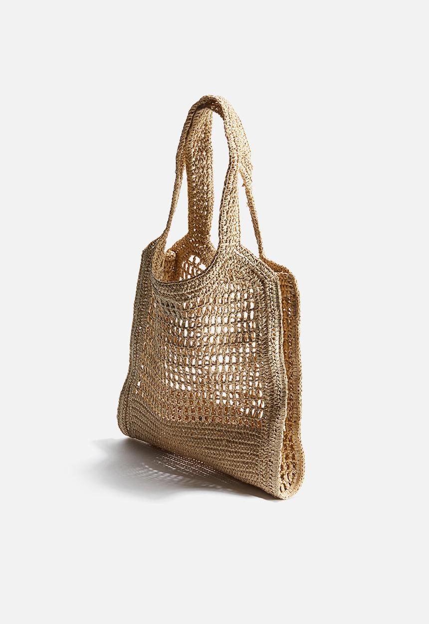 H&M - Straw tote bag - beige