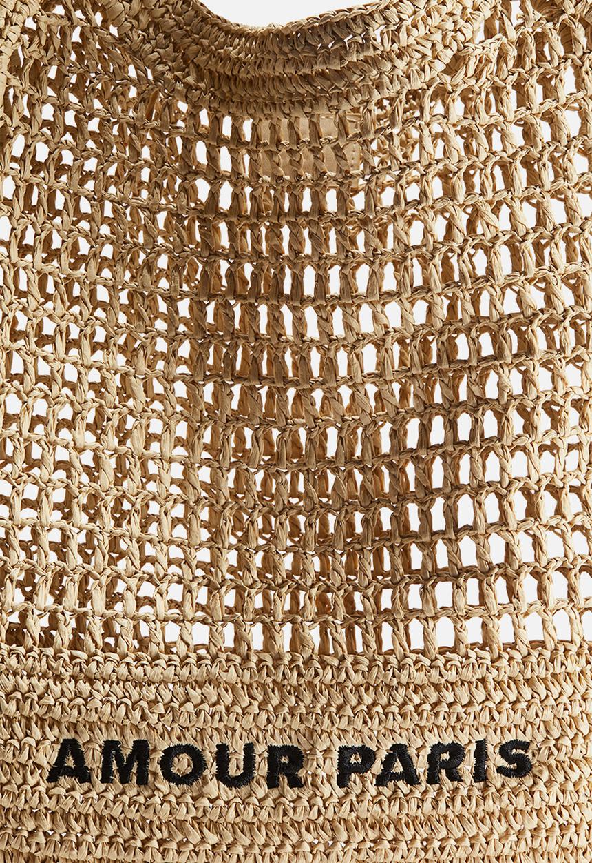 H&M - Straw tote bag - beige