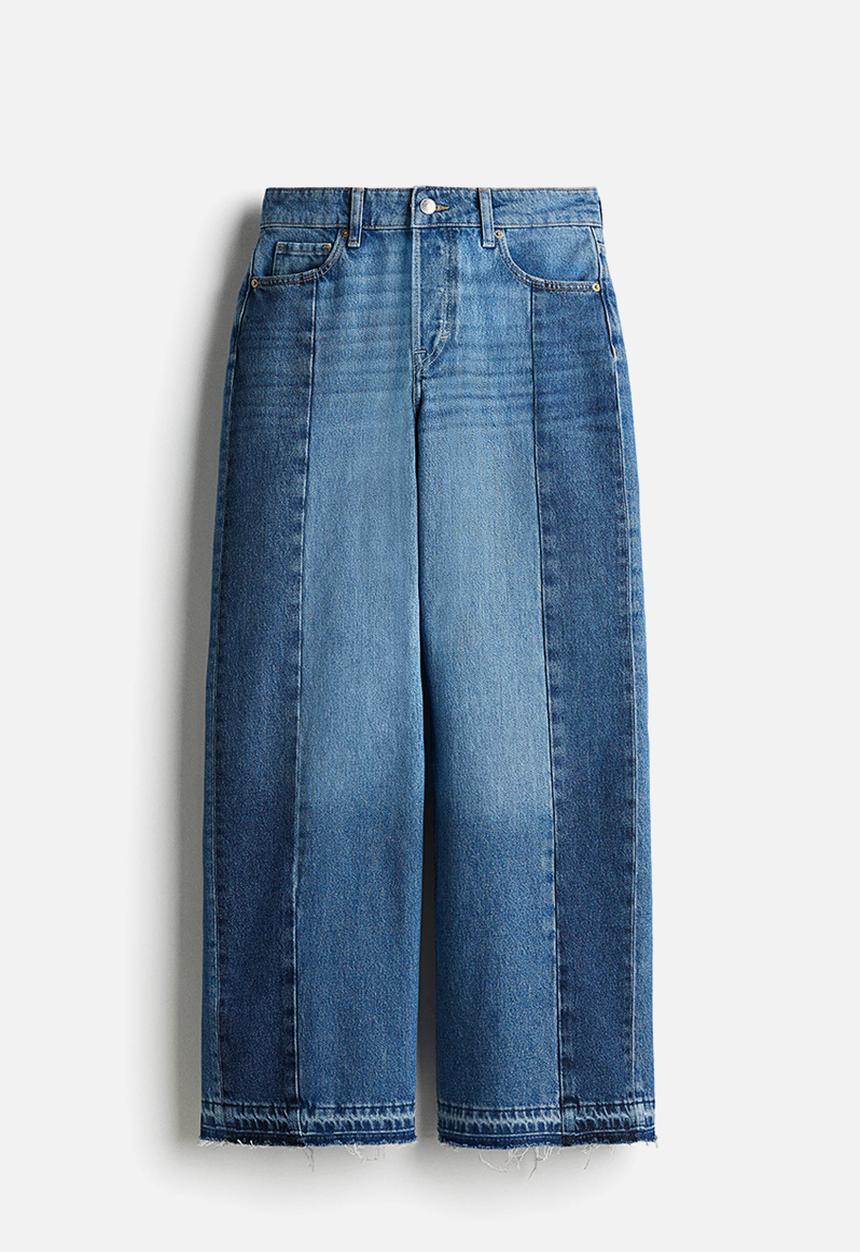 H&M - Wide regular jeans - denim blue