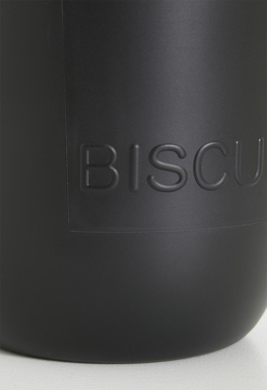 Excellent Houseware - Simple biscuit bin - black