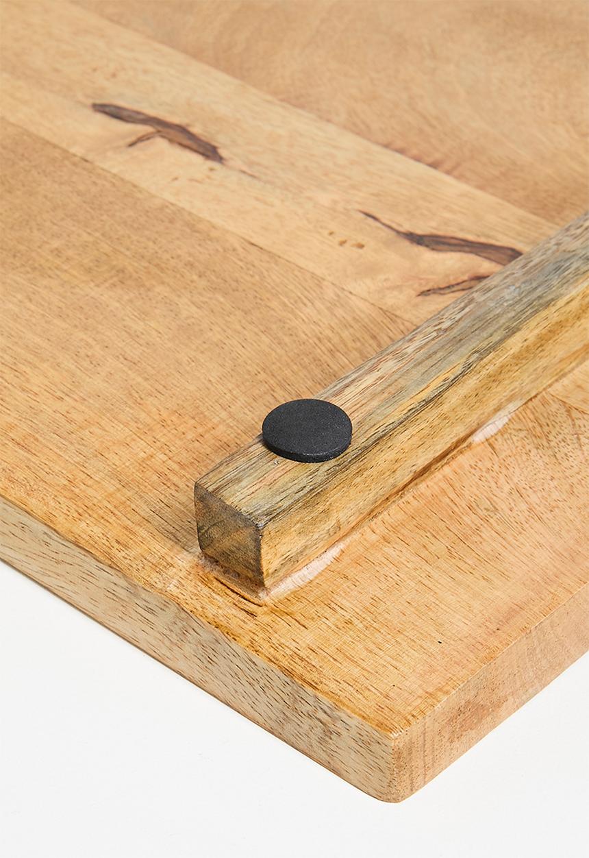 Excellent Houseware - Family size serving board - natural