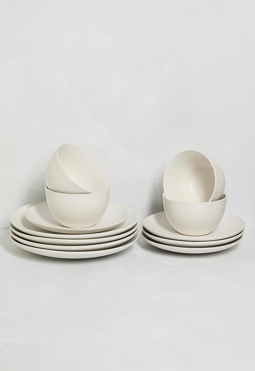 Excellent Houseware - Billy side plate set of 4 - white