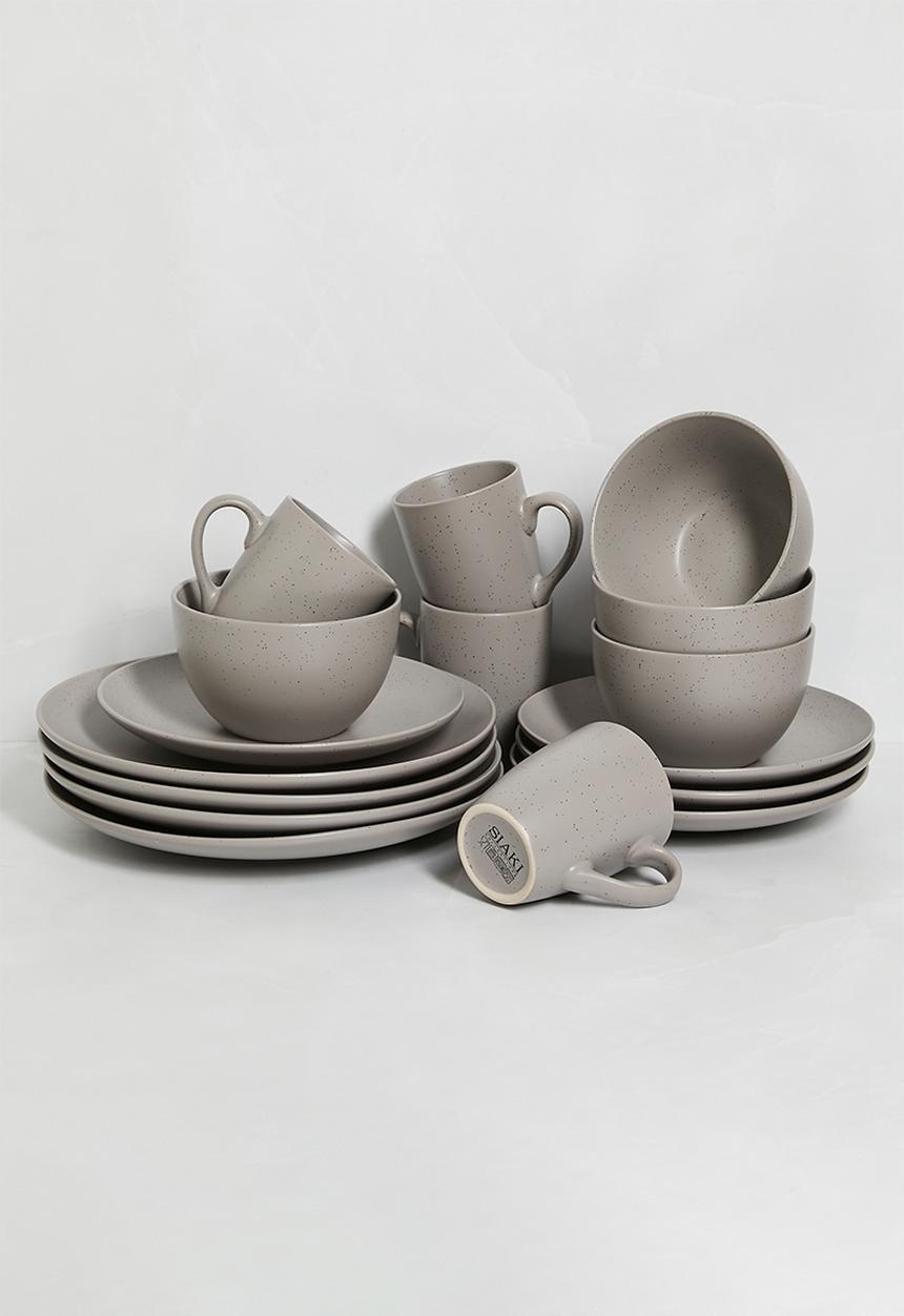 Excellent Houseware - Billy side plate set of 4 - grey