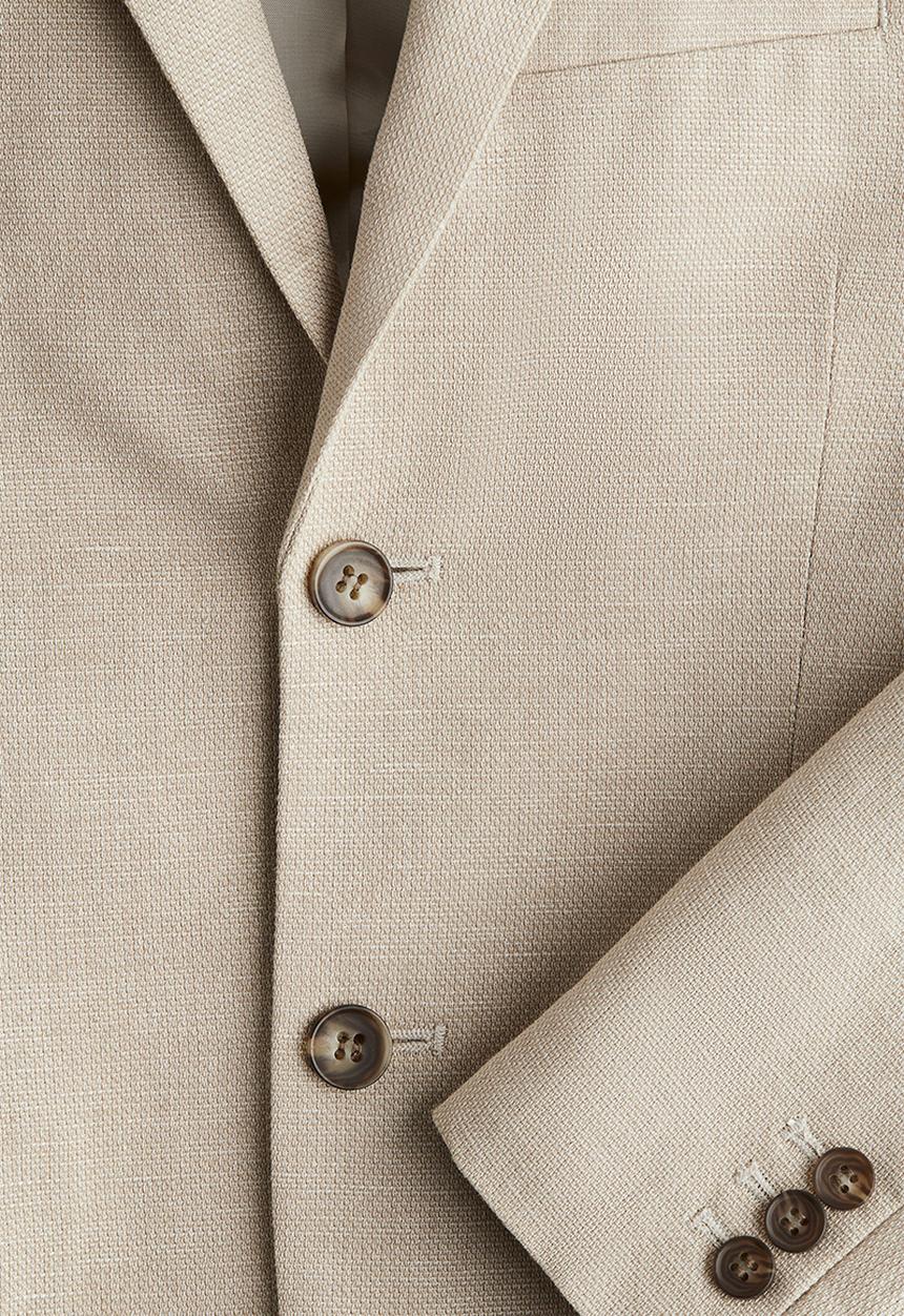 H&M - Linen-blend jacket - beige