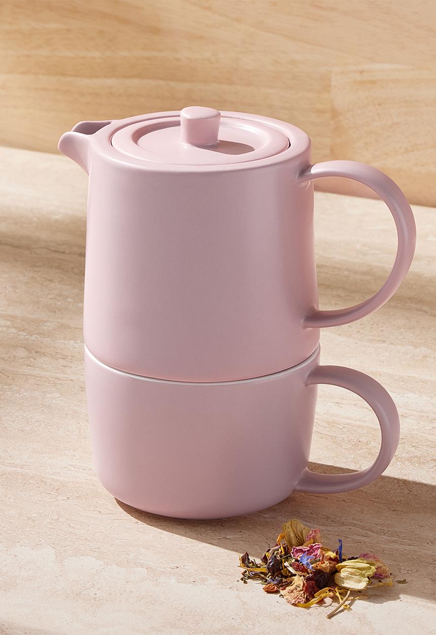 Maxwell & Williams - Café Life T4One with Infuser 450ml - Rose