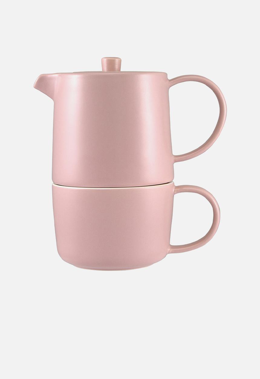 Maxwell & Williams - Café Life T4One with Infuser 450ml - Rose