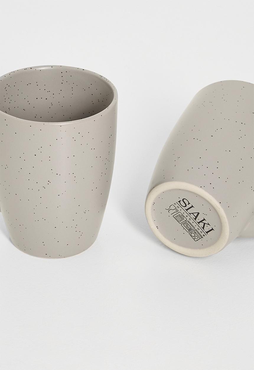 Excellent Houseware - Billy mug set of 4 - grey