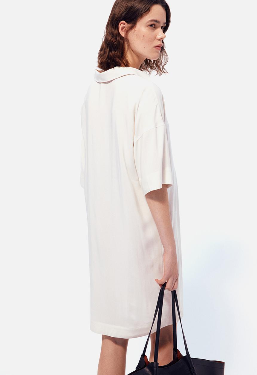 H&M - Mama before & after shirt dress - cream
