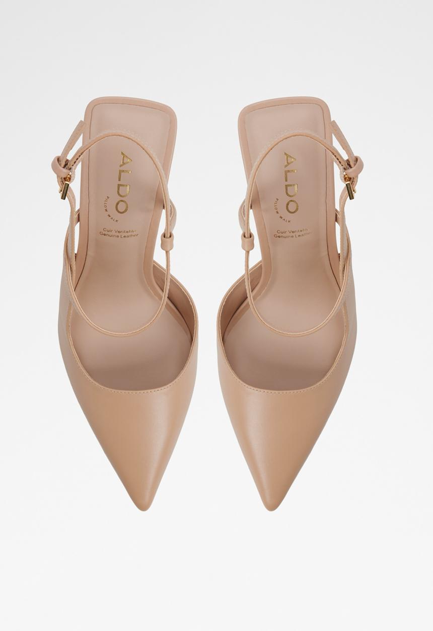 ALDO - Brunette heel - bone