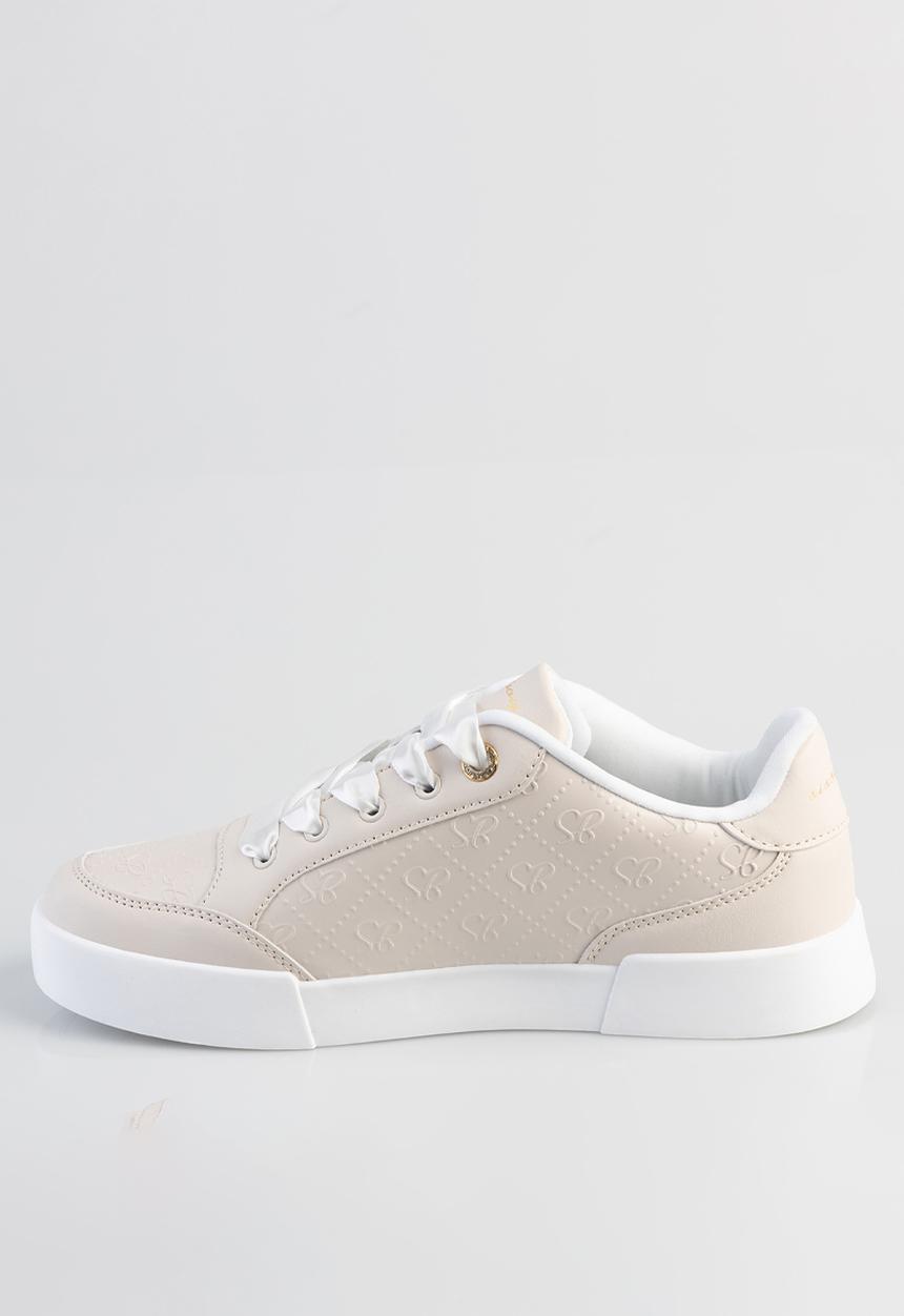 SISSY BOY - Make raise embossed sneaker- stone