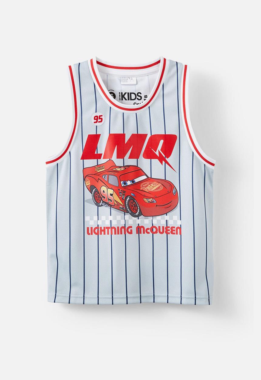 Cotton On - License basketball tank - lcn dis celestial/stripe/lmq 95