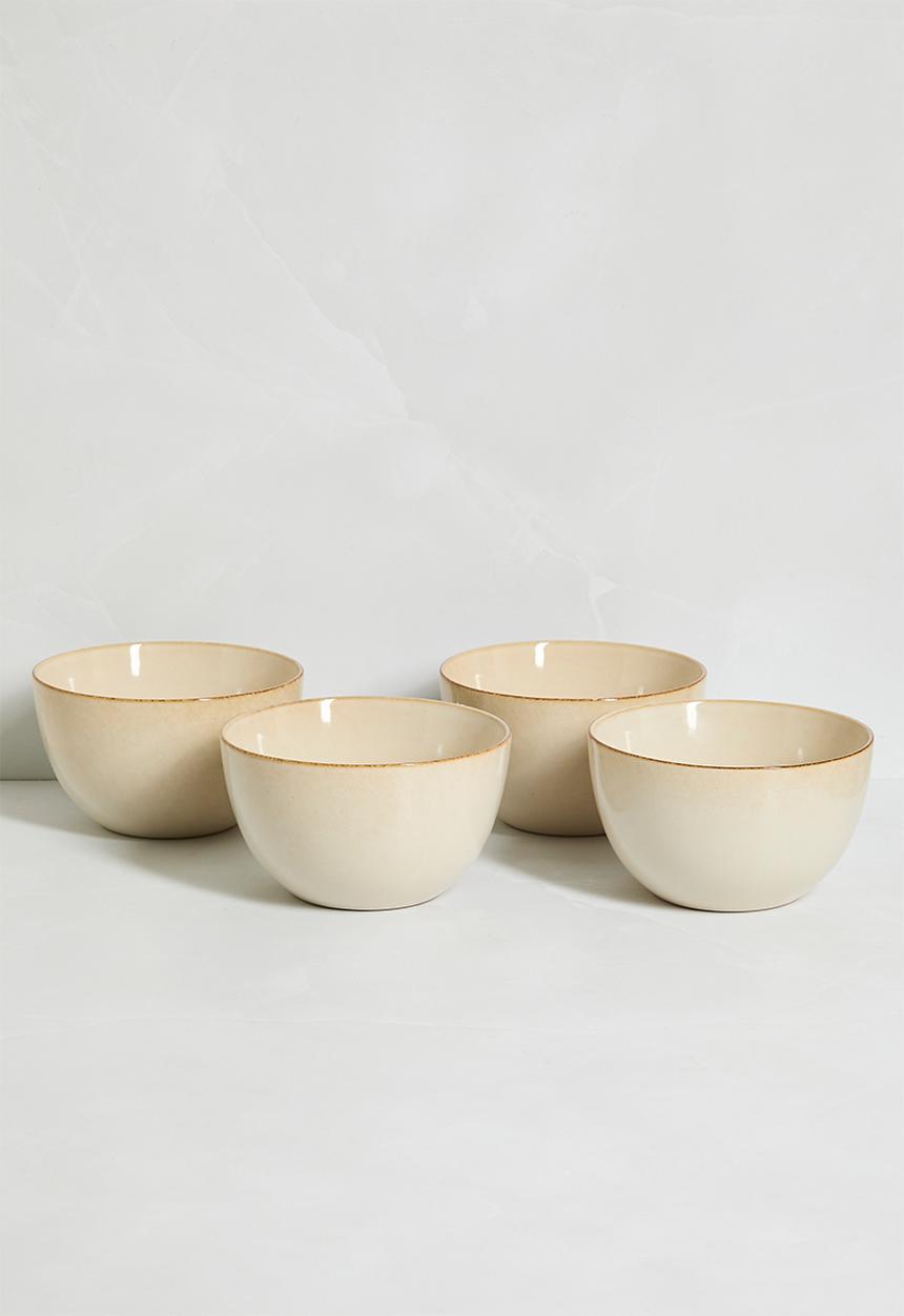Excellent Houseware - Gleeze 16 piece dinnerware set - natural