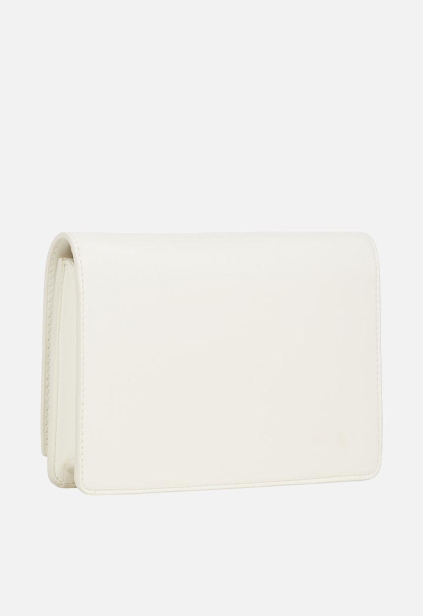 Calvin Klein - Hardware flap crossbody - chalk