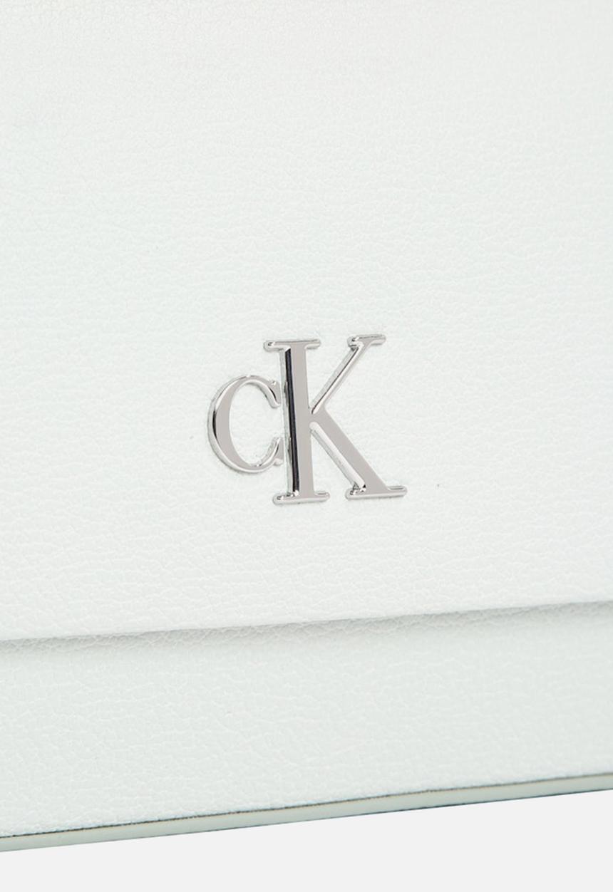 Calvin Klein - Minimal monogram shoulder pouch - sky grey