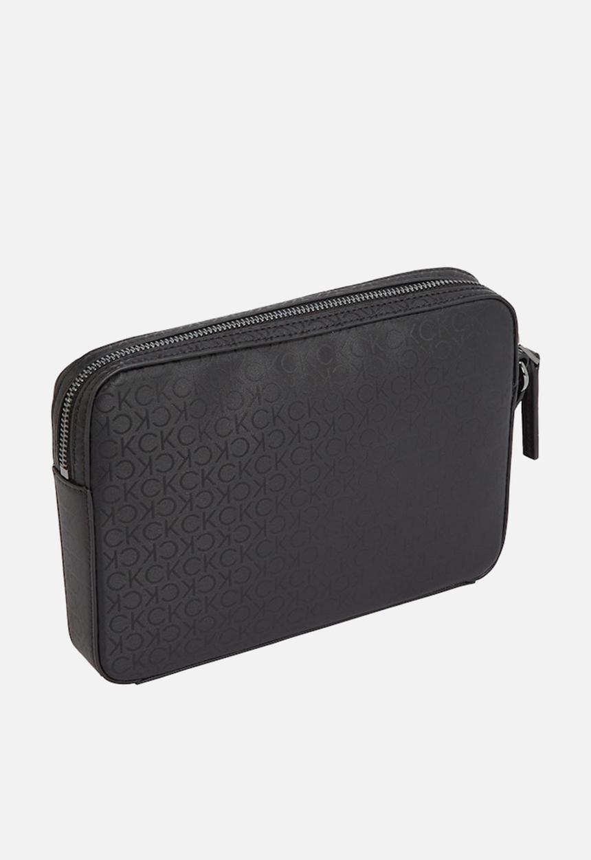 Calvin Klein - Ck Sleek Pouch Mono - Industrial Mono Black