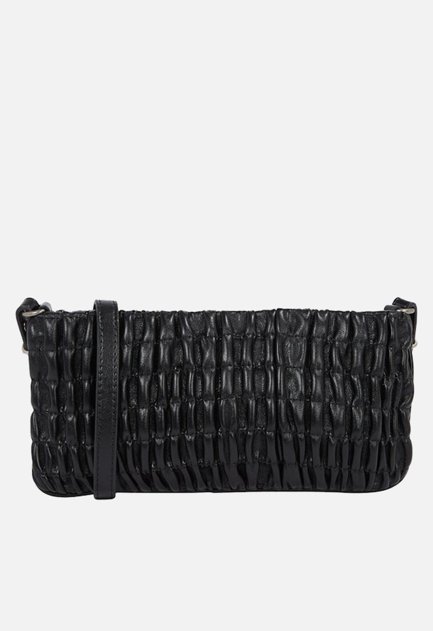 Calvin Klein - Ruched zip top bag - na black