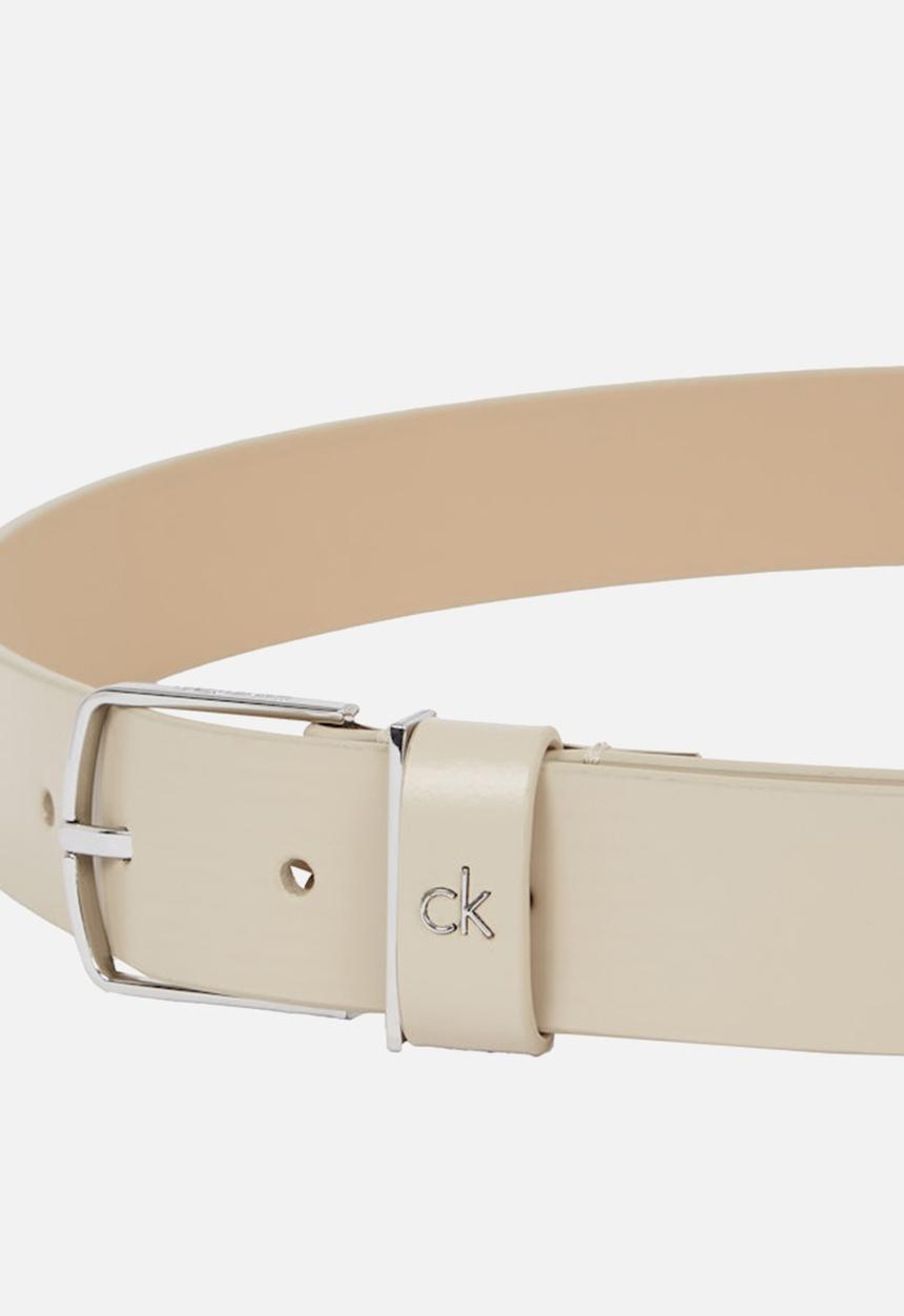 Calvin Klein - Ck loop square buckle 3.0 - doeskin