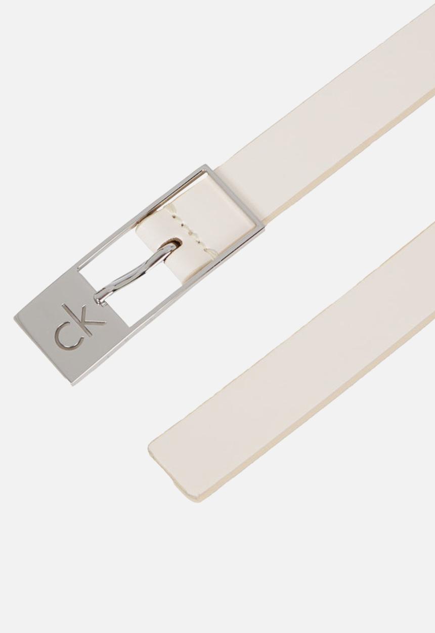 Calvin Klein - Ck cut square buckle 2.0 - sea salt