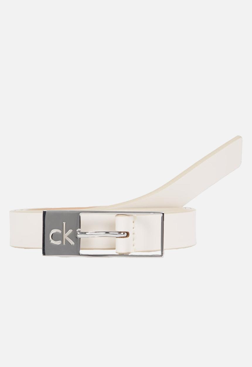 Calvin Klein - Ck cut square buckle 2.0 - sea salt