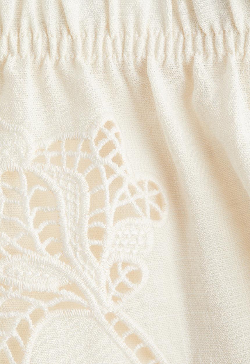 H&M - Broderie anglaise shorts - cream