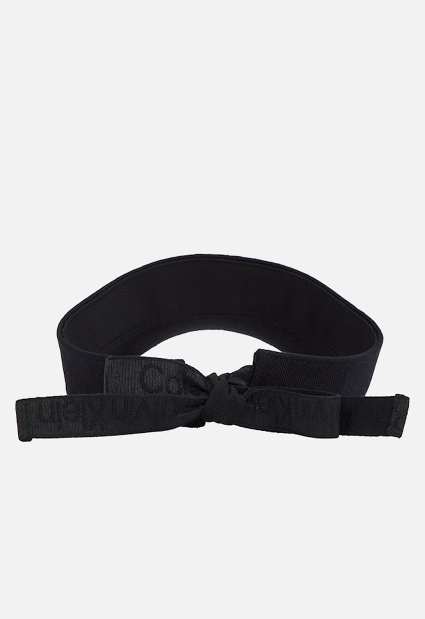 Calvin Klein - Calvin klein cotton twill visor - ck black