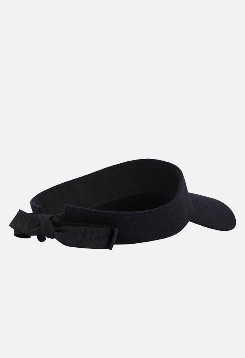 Calvin Klein - Calvin klein cotton twill visor - ck black