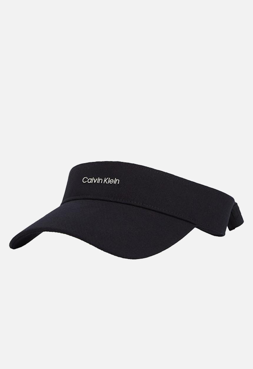Calvin Klein - Calvin klein cotton twill visor - ck black