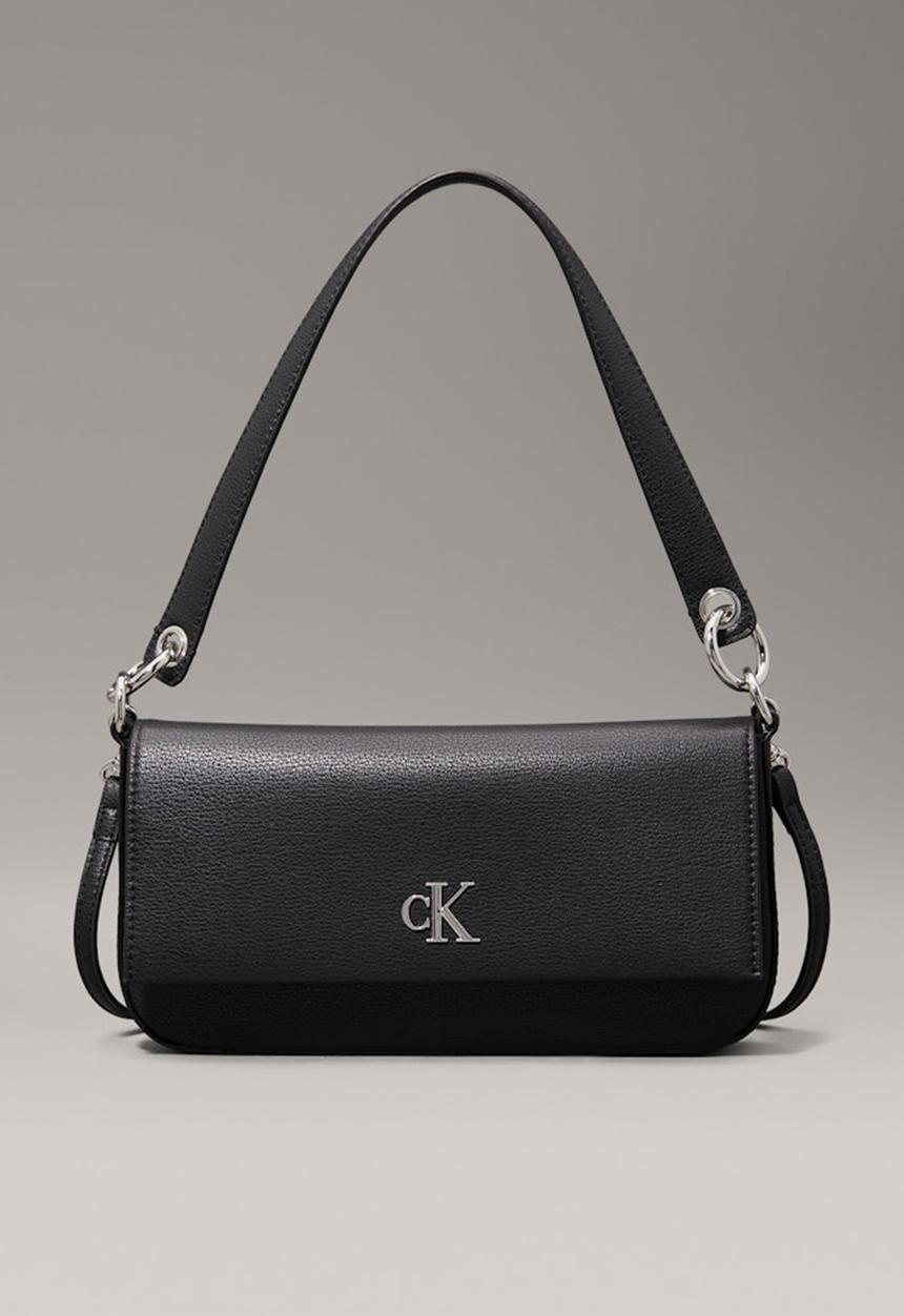Calvin Klein - Minimal monogram shoulder pouch- black