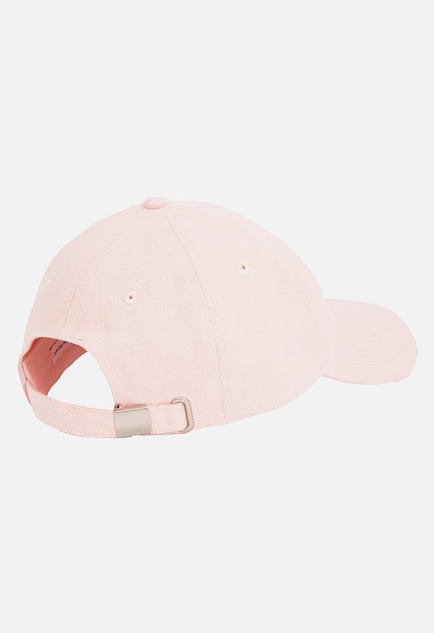 Calvin Klein - Printed monologo cap - silver peony