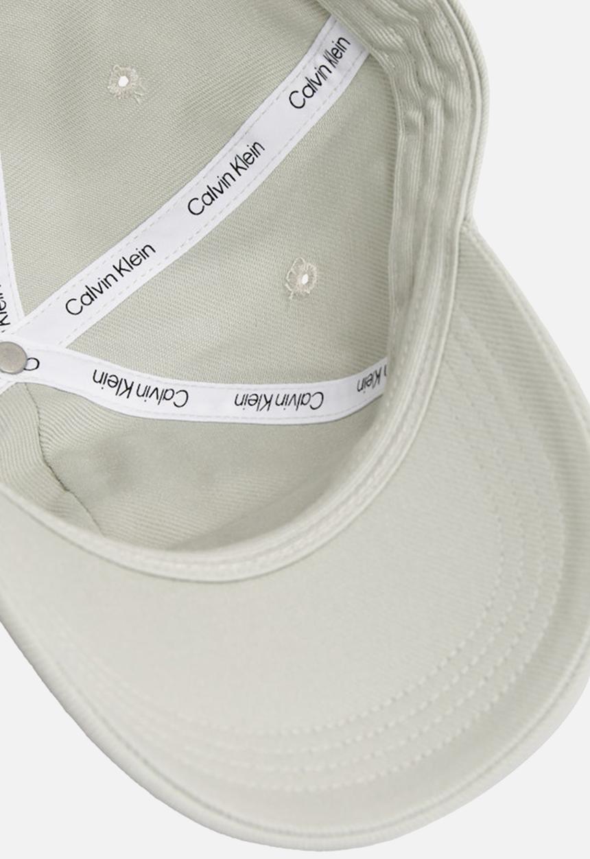 Calvin Klein - Ckj Ssnl 'Ck' Graphic Logo Cap - Gray Violet (Legacy)