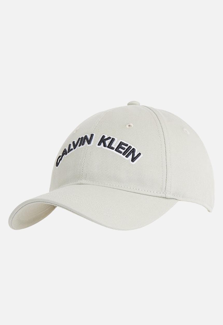 Calvin Klein - Ckj Ssnl 'Ck' Graphic Logo Cap - Gray Violet (Legacy)