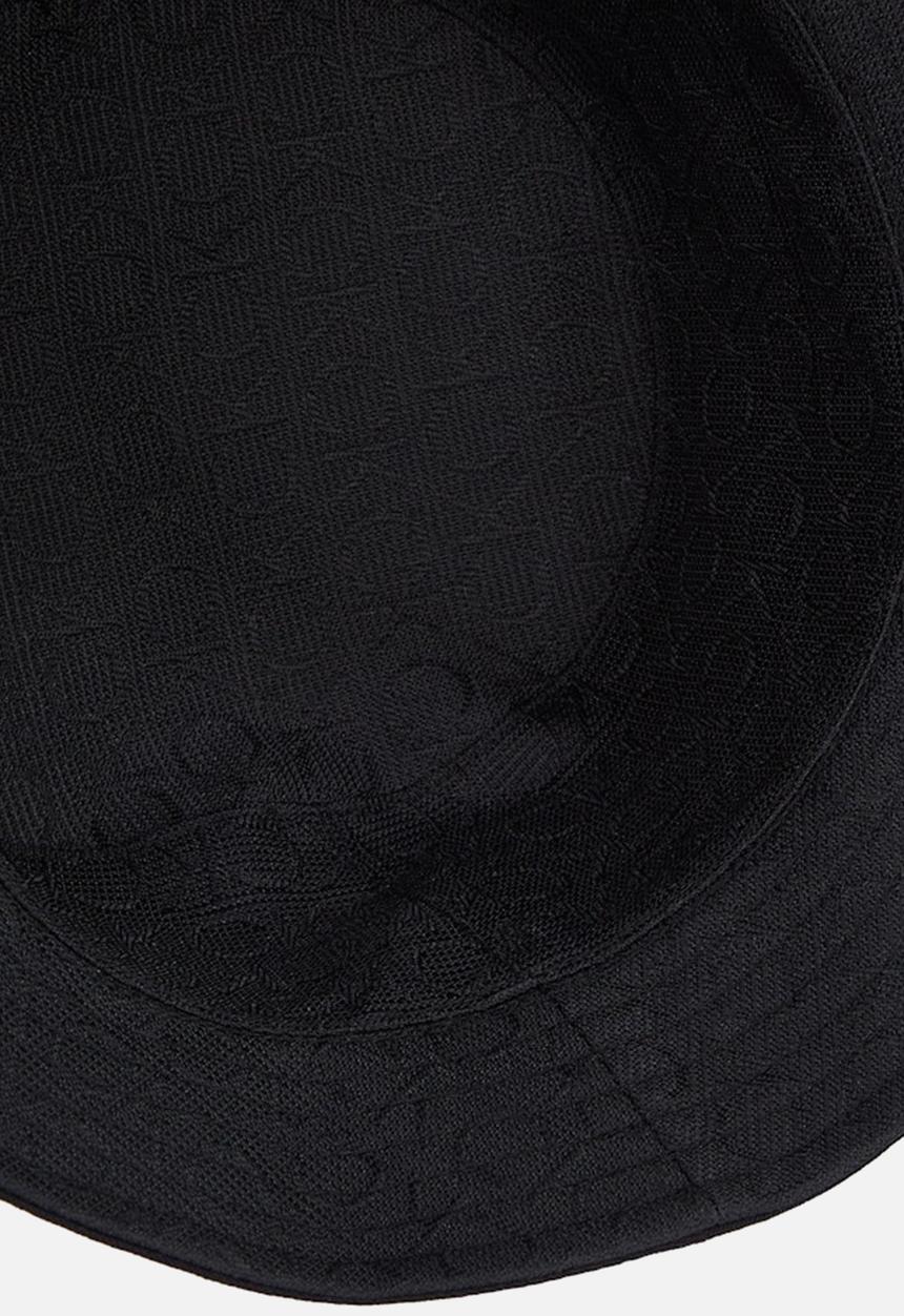 Calvin Klein - Reversible monogram bucket- black mono