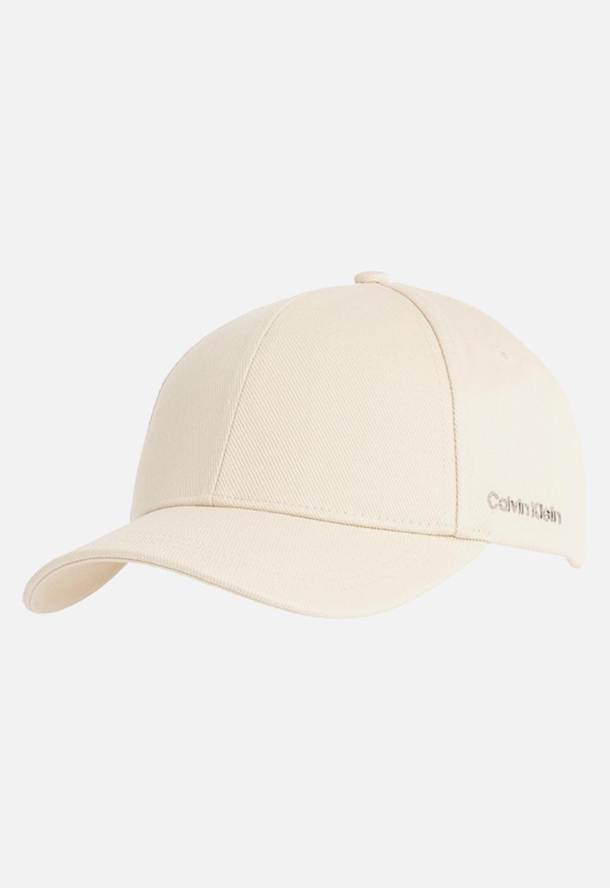 Calvin Klein - Calvin klein cotton twill cap - sea salt