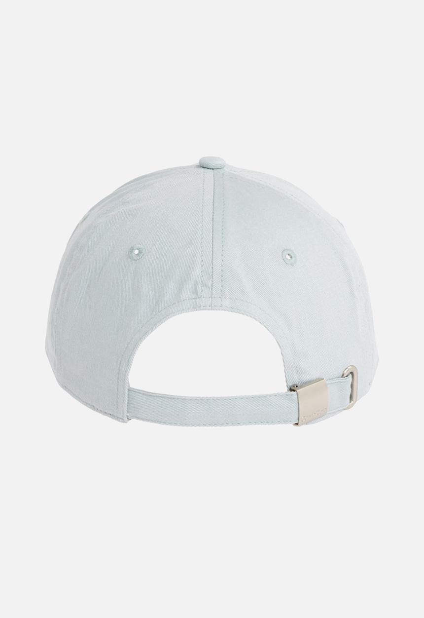 Calvin Klein - Embroidered monogram cap- sky grey