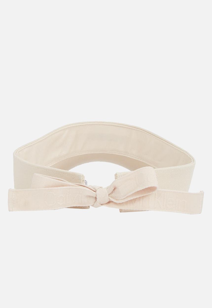 Calvin Klein - Calvin klein cotton twill visor - sea salt